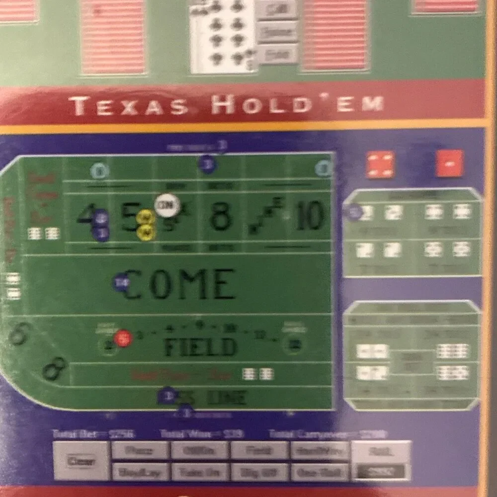 New Casino Master 3.0 PC Game 1997 Windows CD ROM Video Poker Slots Simulation